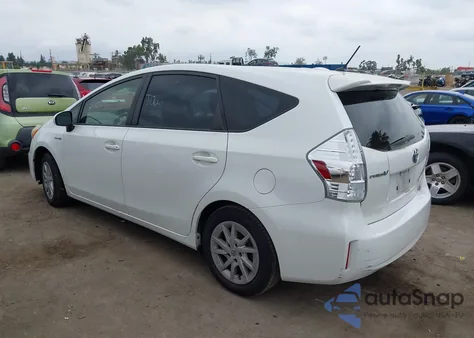 2012 Toyota Prius V Two из США, поврежденный, VIN JTDZN3EU4C3153330